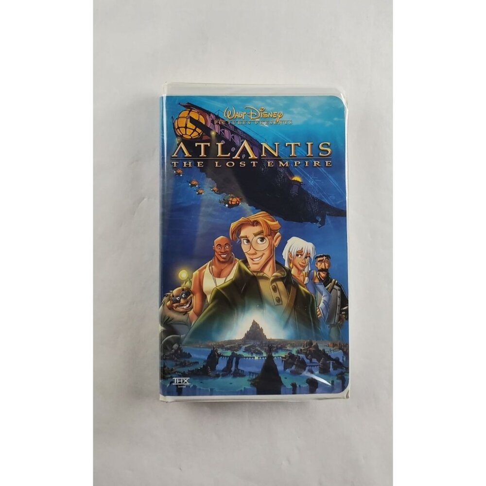 Atlantis: The Lost Empire VHS Tape Disney - Clamshell